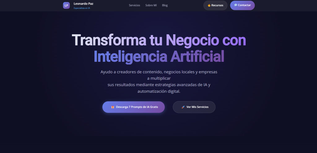 Capturas de pantalla del sitio web original para análisis con IA" Descripción sugerida: Collage de las 7 capturas del sitio web que se subieron a Claude AI 5