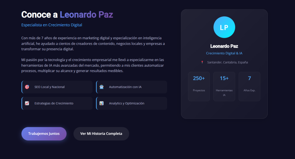 Capturas de pantalla del sitio web original para análisis con IA" Descripción sugerida: Collage de las 7 capturas del sitio web que se subieron a Claude AI