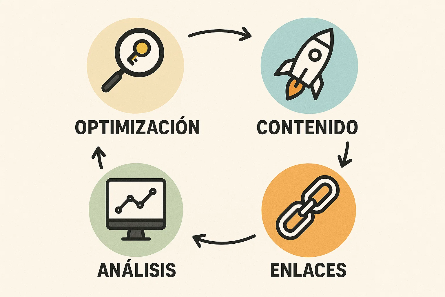 Infografía de servicios SEO en Cali explicados en criollo