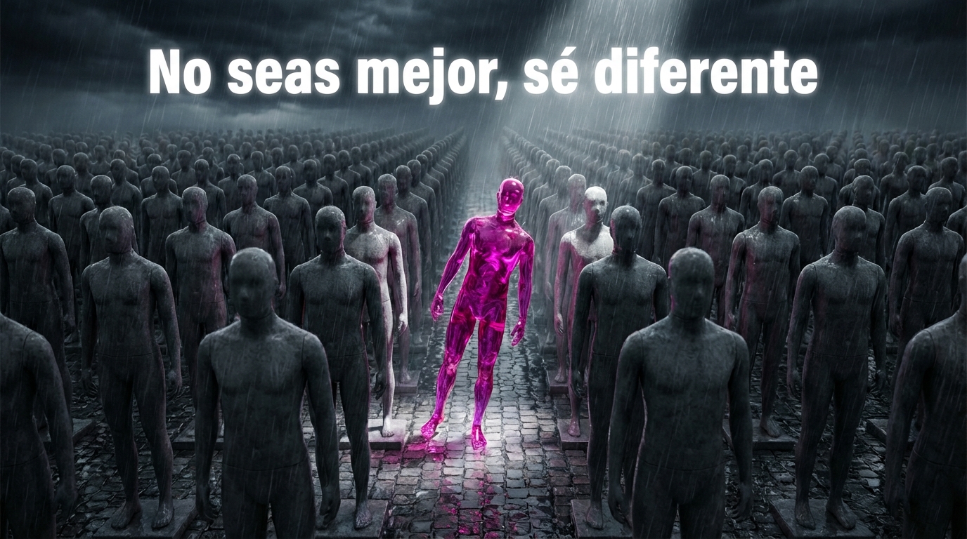 Cómo diferenciarte en un mercado lleno de gente haciendo lo mismo