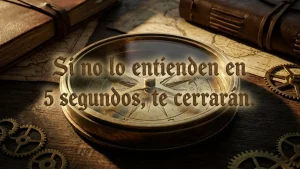 Si no lo entienden en 5s, te cierran: La guía de claridad web