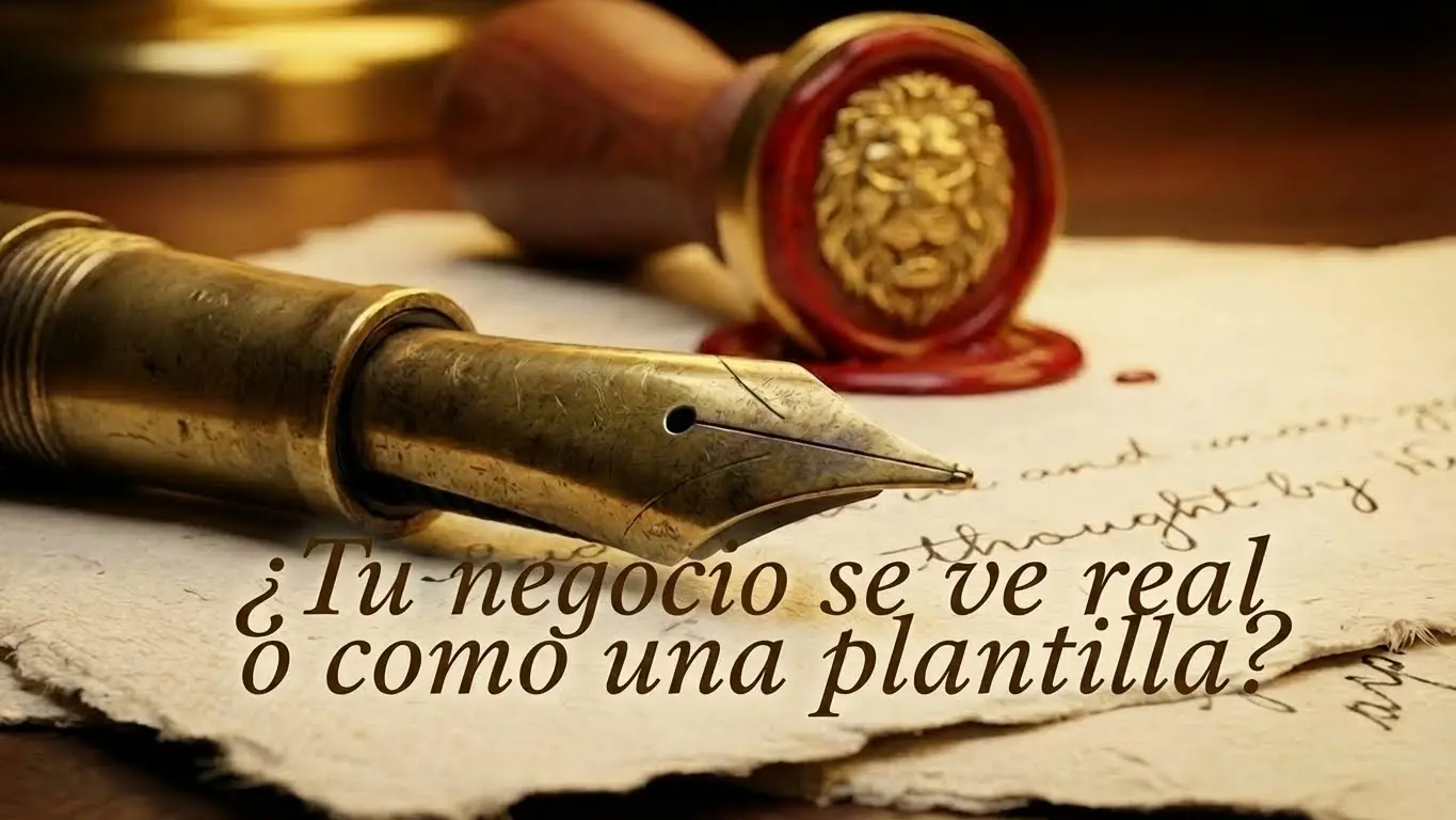 ¿Tu negocio parece real o una plantilla? La guía de credibilidad web